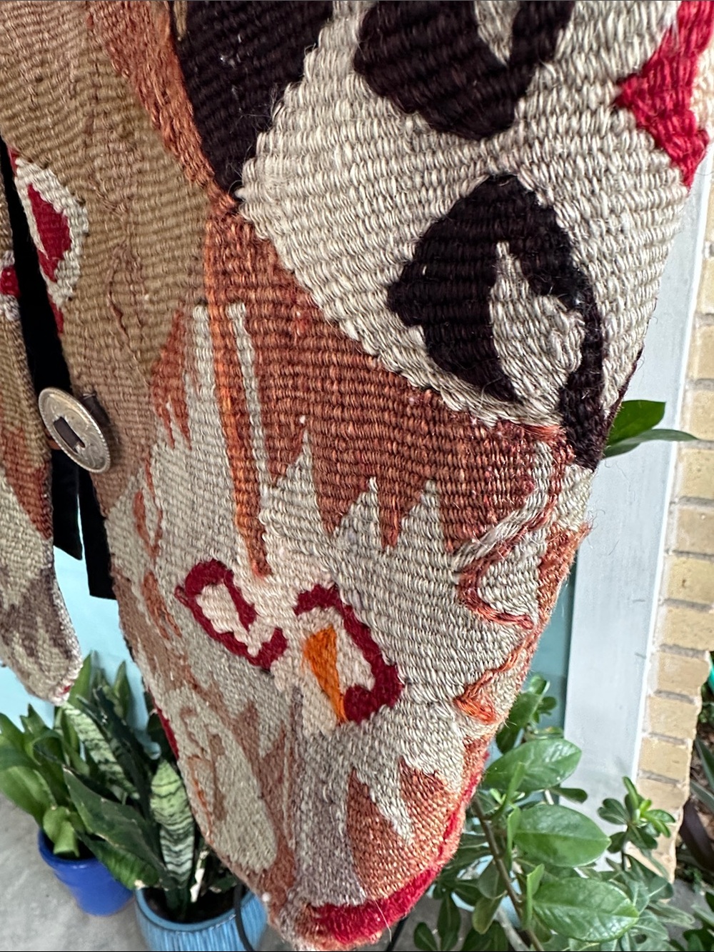 Western Tapestry wool vest by Matt Camron - Picture 10 of 10